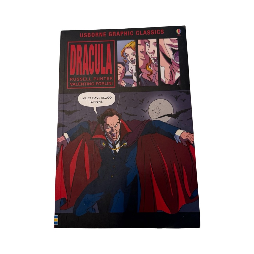 Dracula Usborne Graphic Classics Russell Punter Valentino Forlini Paperback 2017